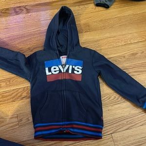 Zip down hoodie